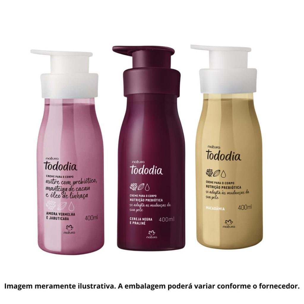 Natura Tododia Kit 3 Hidratantes Corporais em Promoção