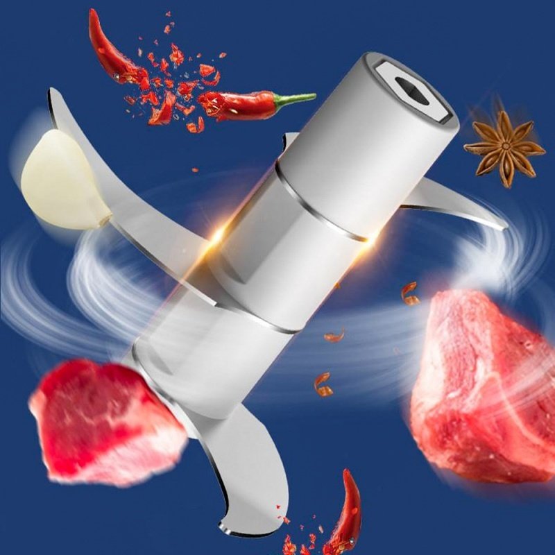 Mini Processador de Alimentos Elétrico Sem Fio Portátil